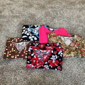 Womens scrub tops
